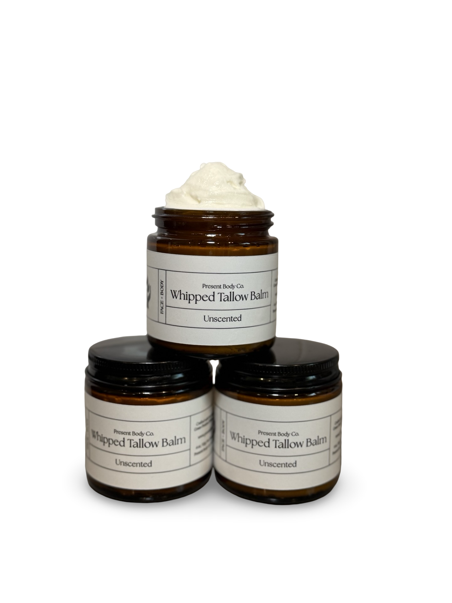 Unscented | Whipped Tallow Balm | 4oz