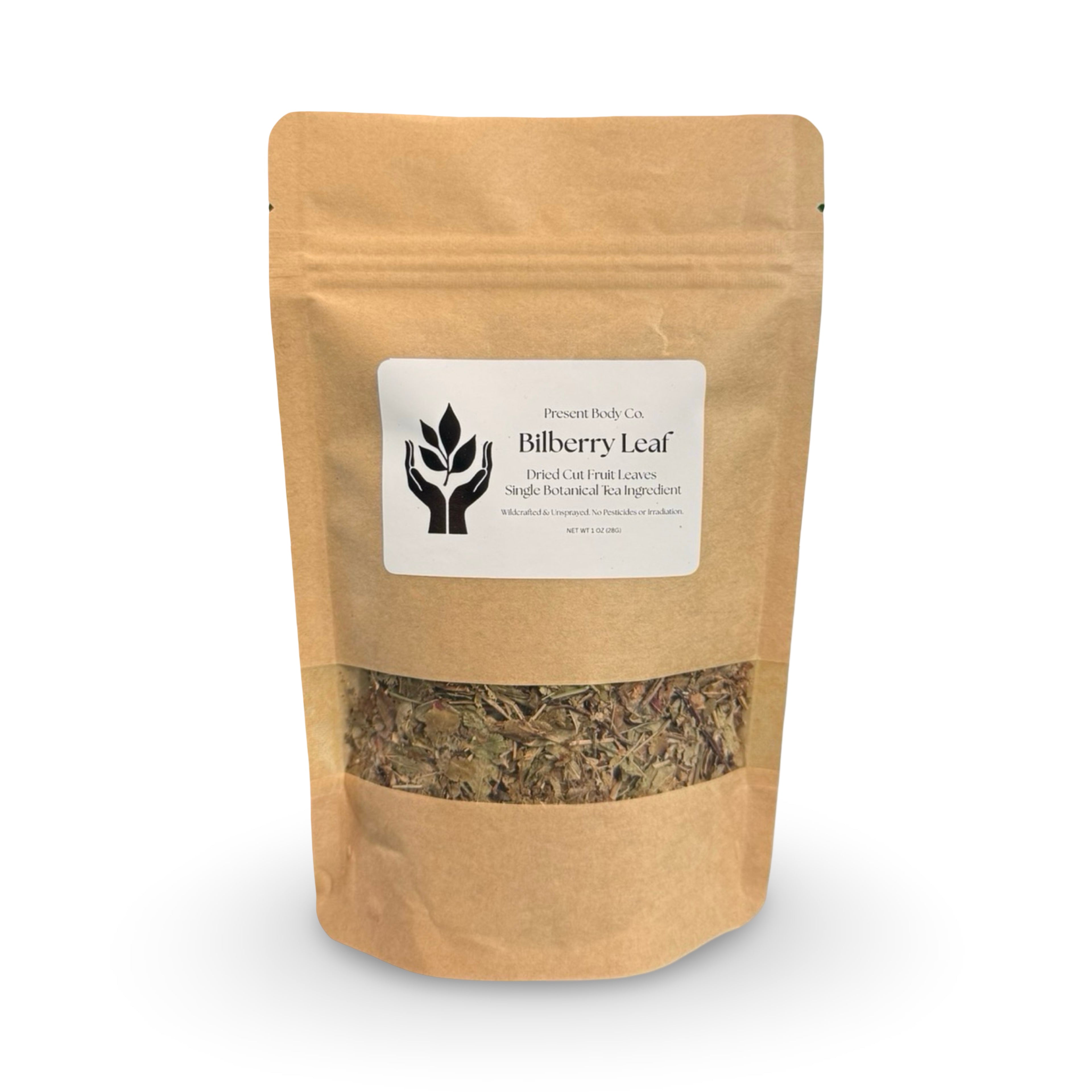 Bilberry Leaf | Dried & Cut Leaves | Fruit Leaf Tea Ingredient