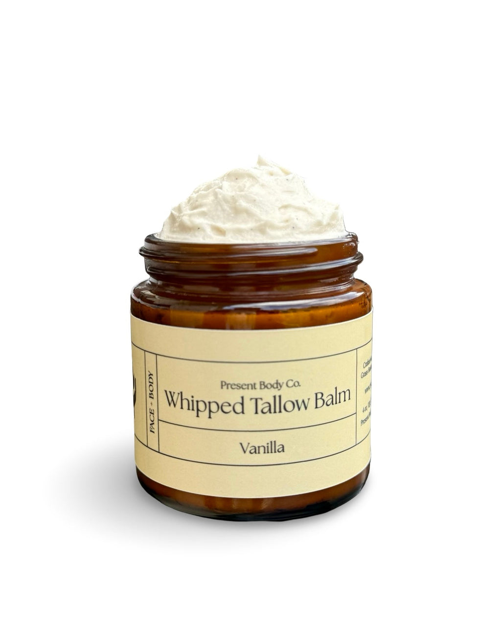 Vanilla | Whipped Tallow Balm | 4oz