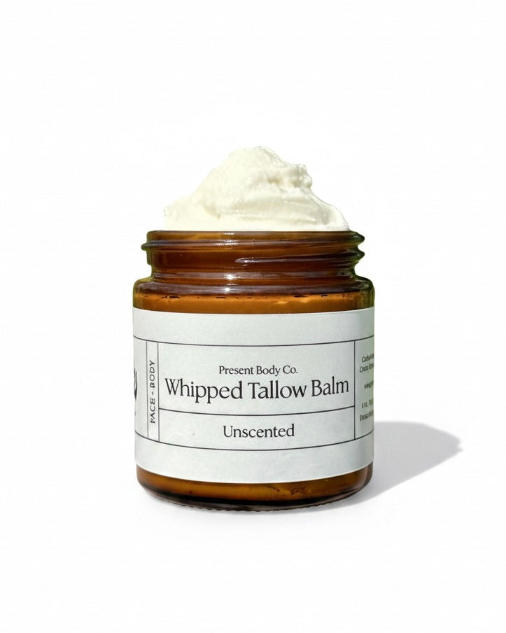 Unscented | Whipped Tallow Balm | 4oz
