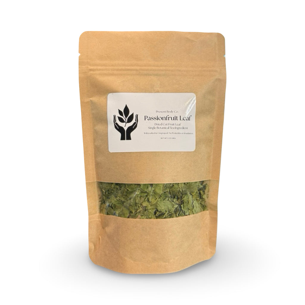 Passionfruit Leaf | Dried & Cut Leaves | Fruit Leaf Tea Ingredient