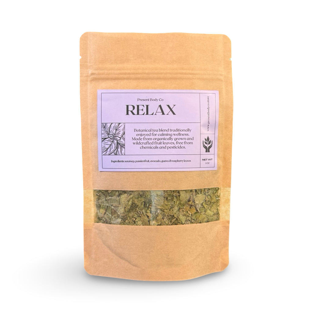 Relax Fruit Leaf Tea | Calming Wellness Blend