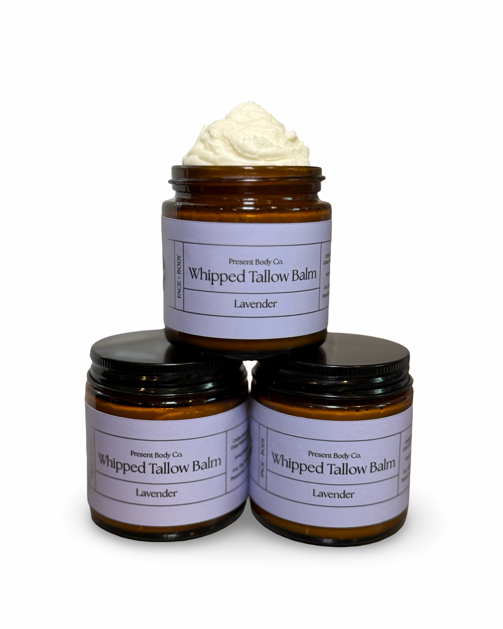 Lavender | Whipped Tallow Balm  | 4oz