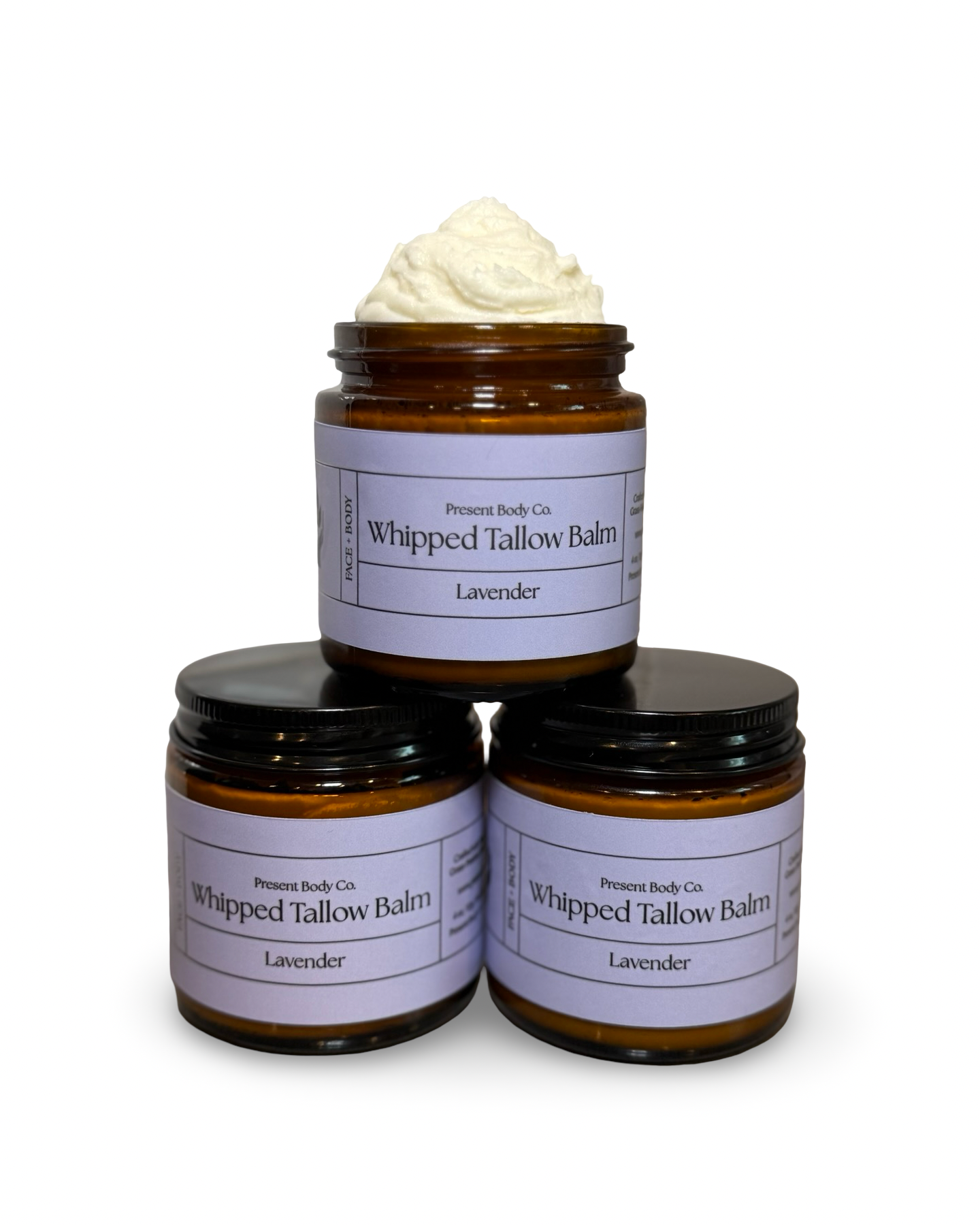 Lavender | Whipped Tallow Balm  | 4oz
