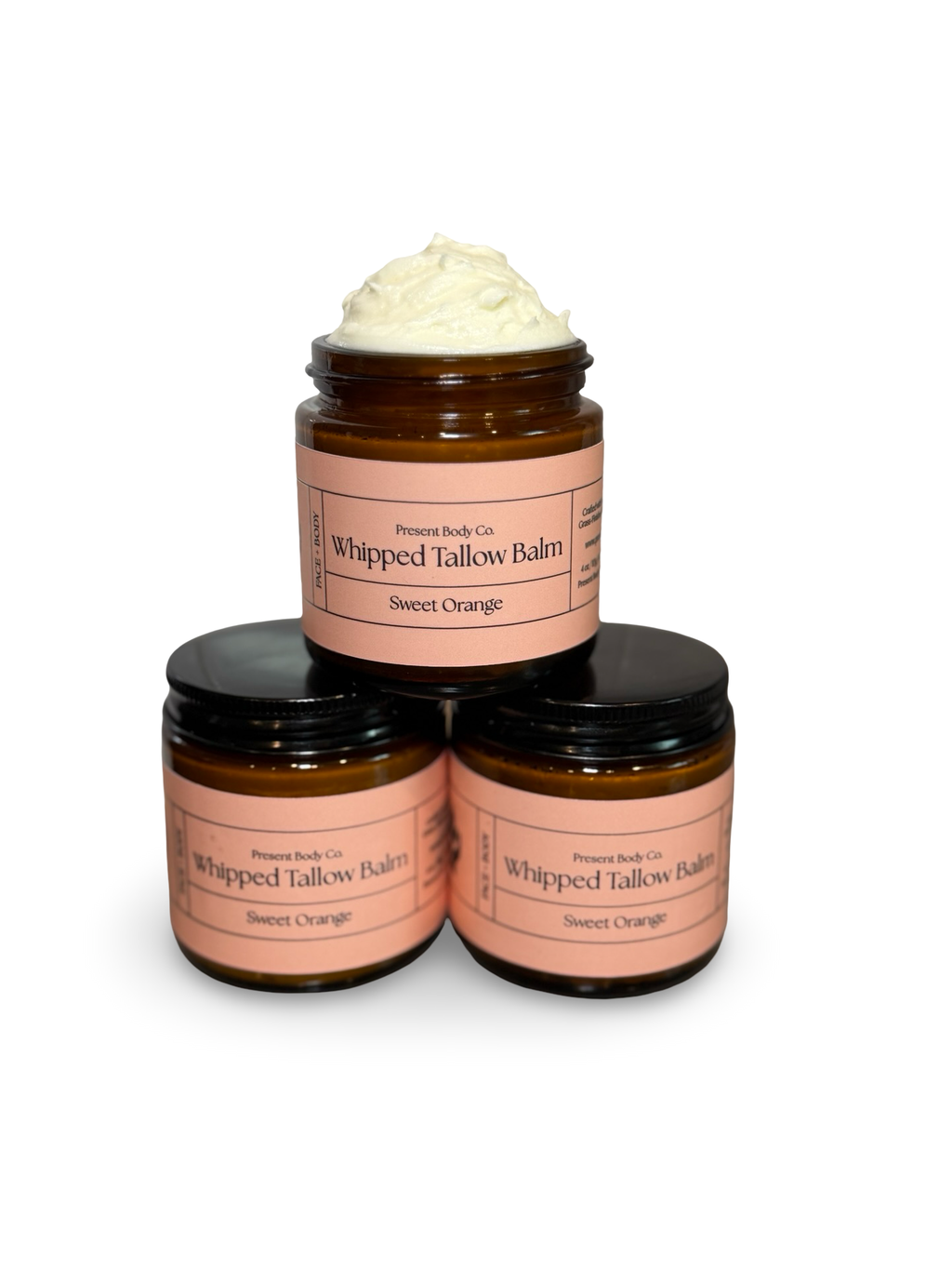 Sweet Orange | Whipped Tallow Balm | 4oz