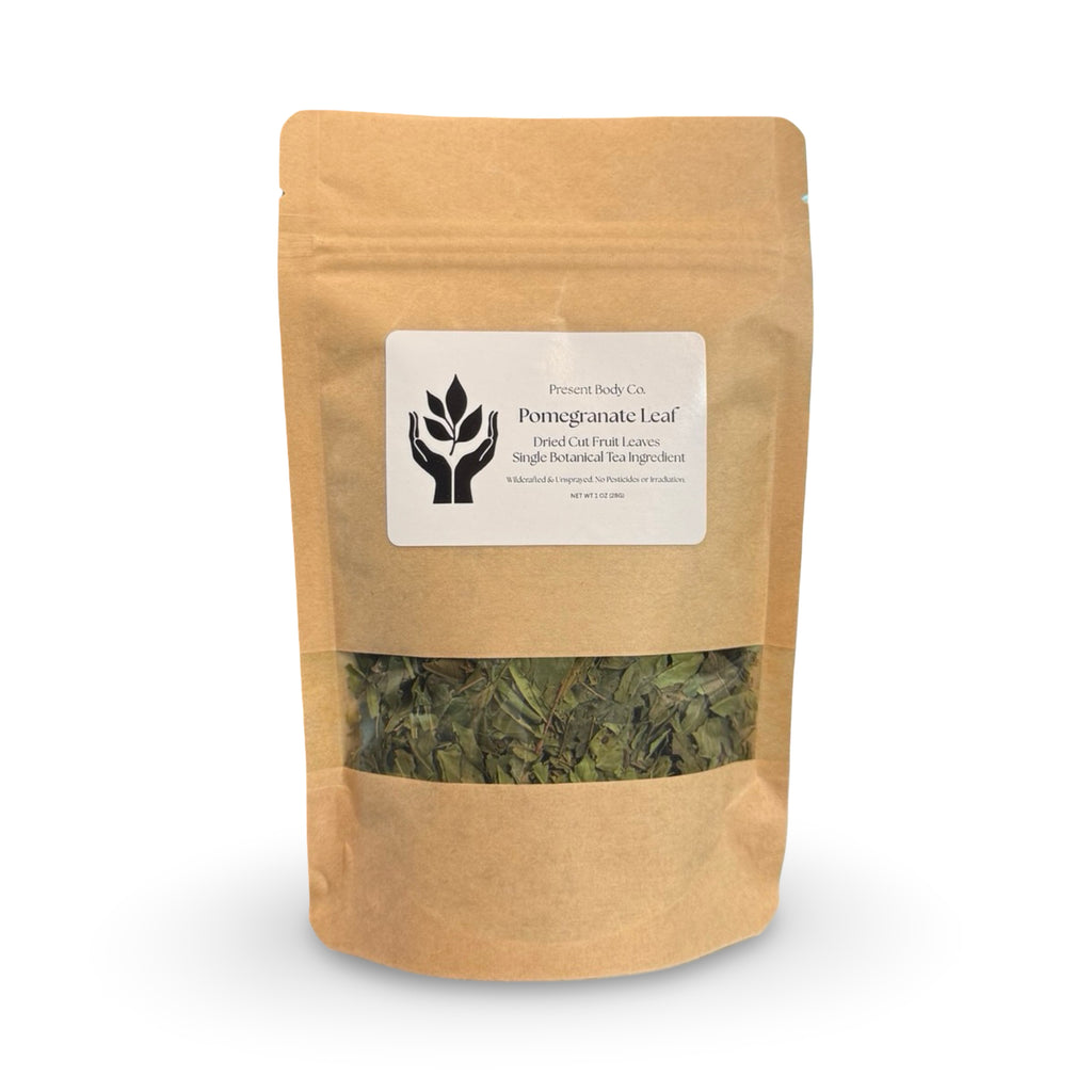 Pomegranate Leaf | Dried & Cut Leaves | Fruit Leaf Tea Ingredient
