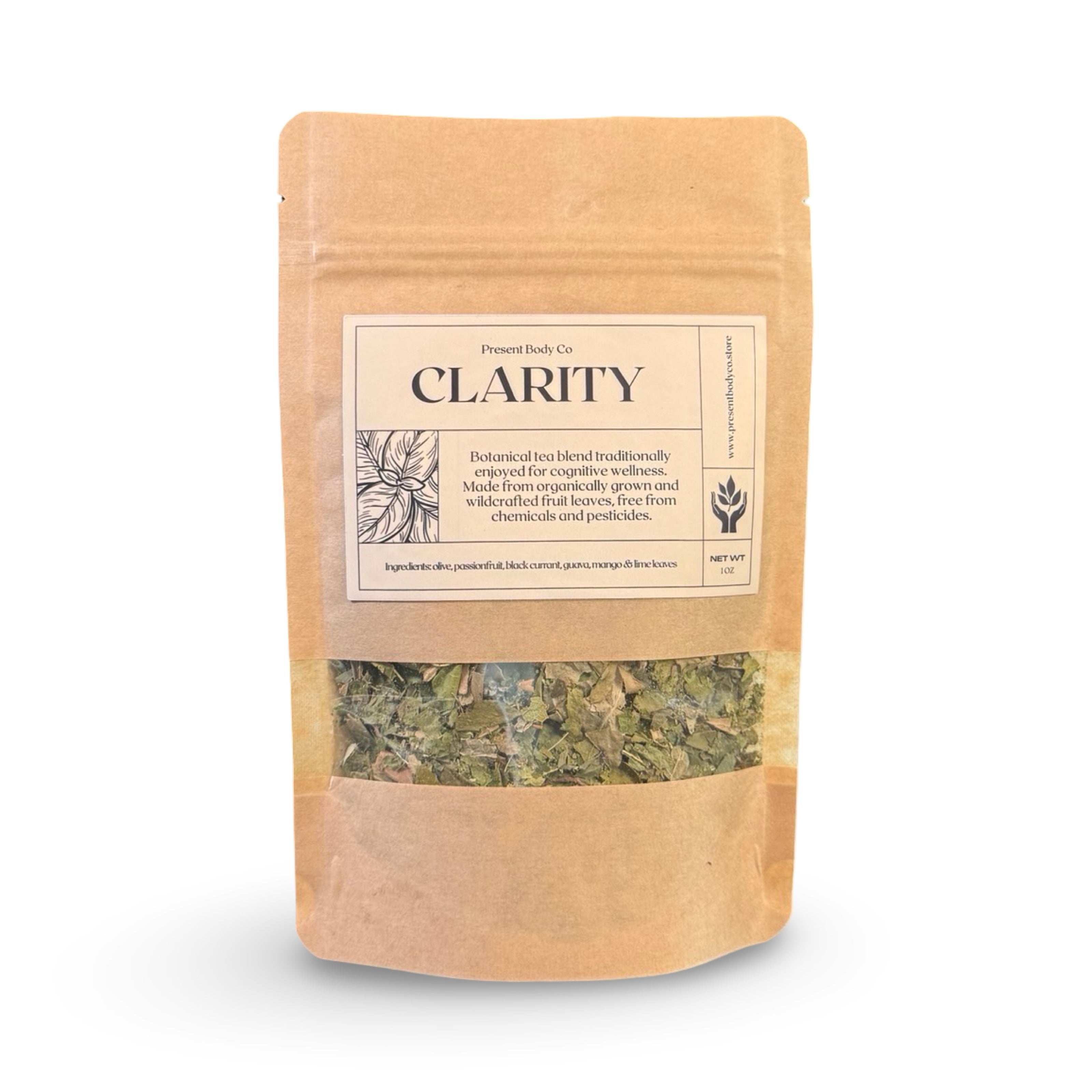 Clarity Fruit Leaf Tea | Focus Wellness Blend