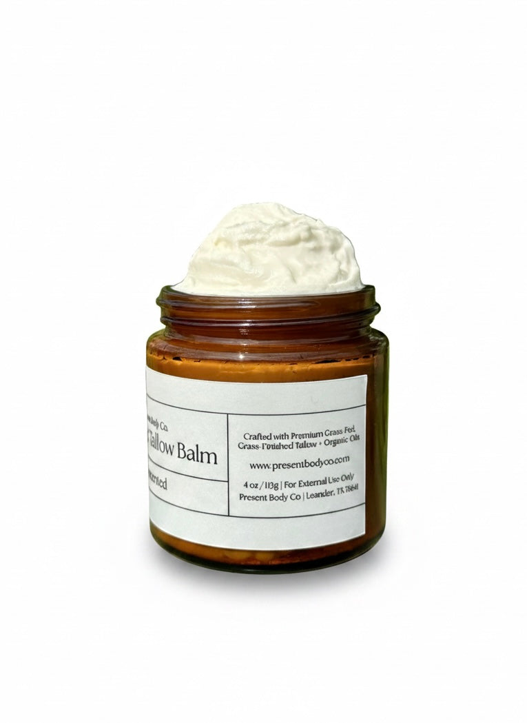 Unscented | Whipped Tallow Balm | 4oz