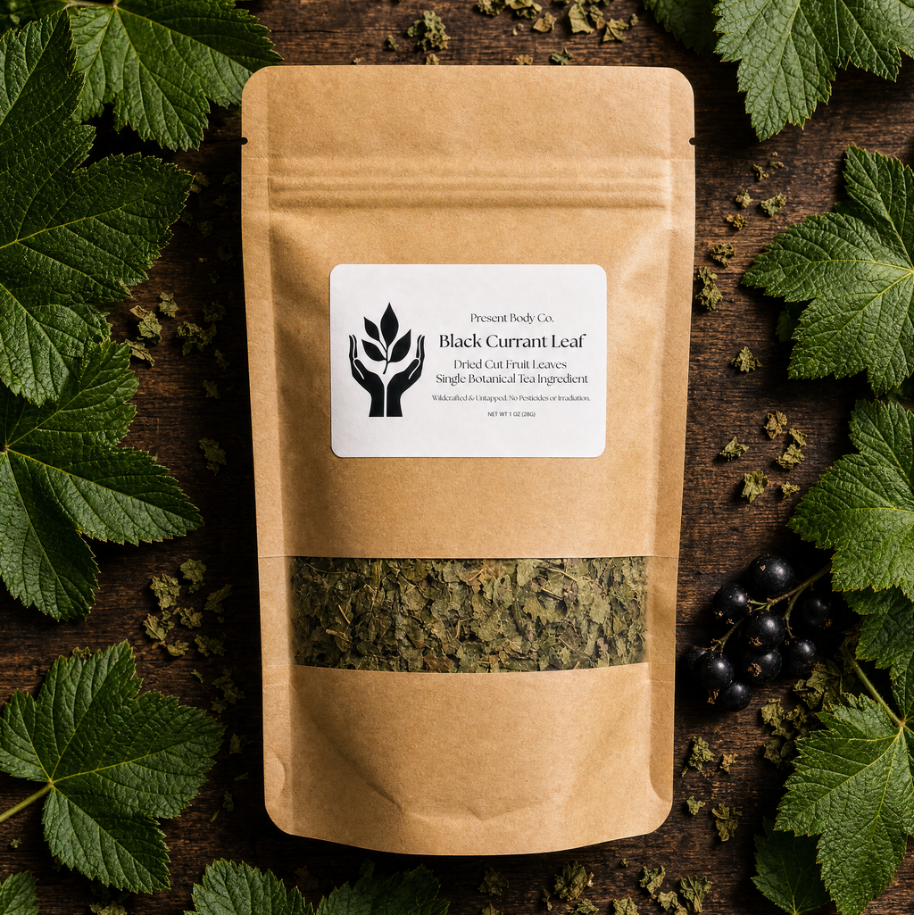 Black Currant Leaf | Dried & Cut Leaves | Fruit Leaf Tea Ingredient