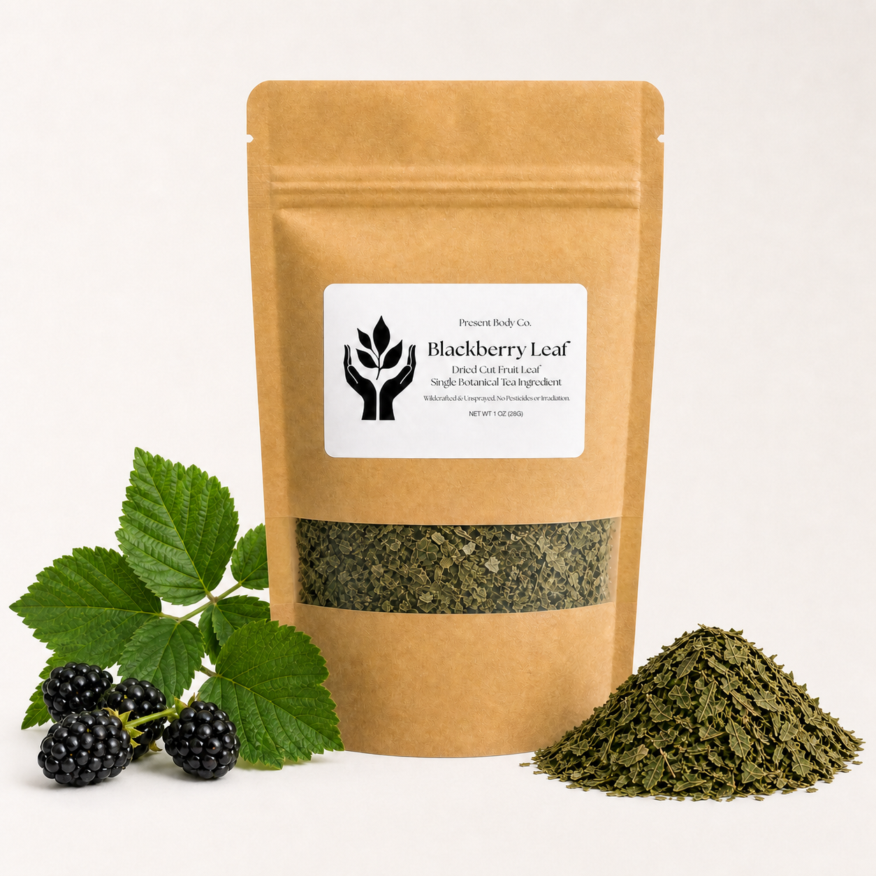 Blackberry Leaf | Dried & Cut Leaves | Fruit Leaf Tea