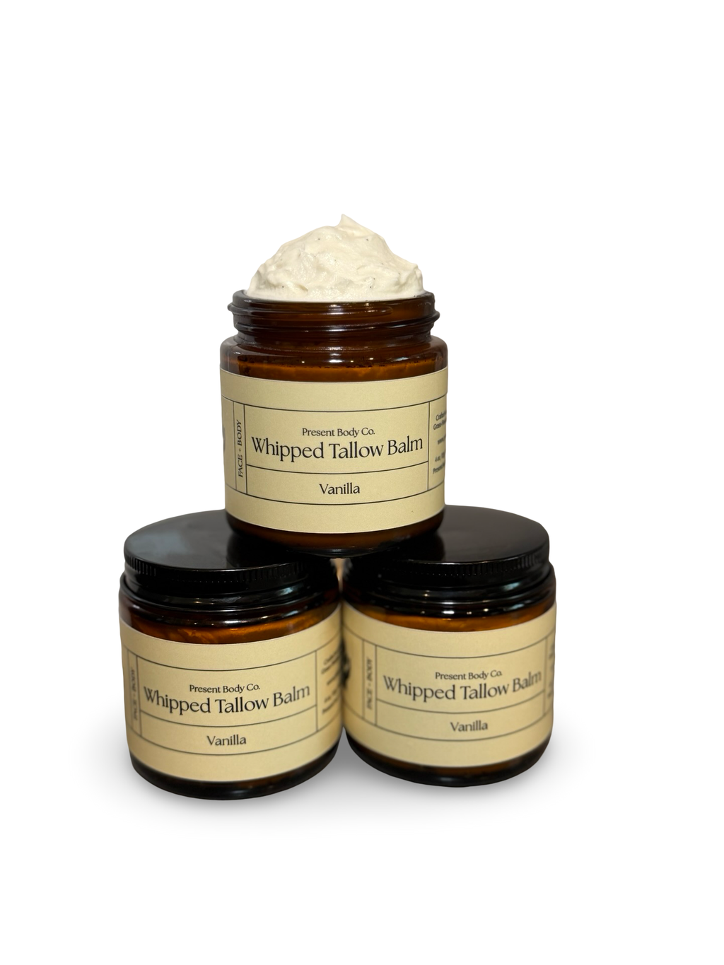 Vanilla | Whipped Tallow Balm | 4oz