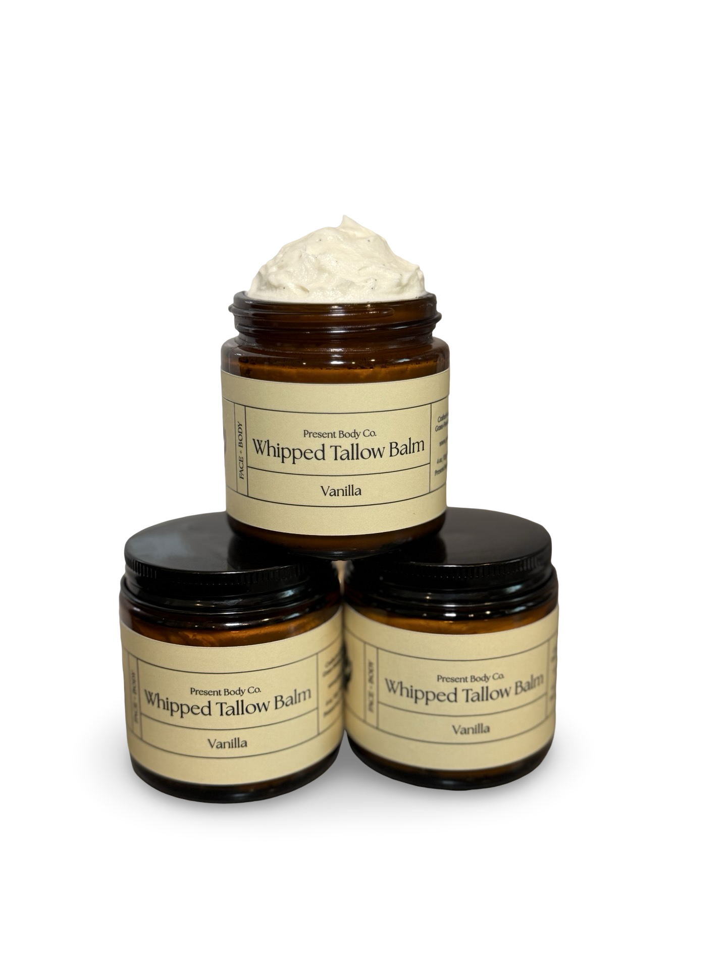 Vanilla | Whipped Tallow Balm | 4oz