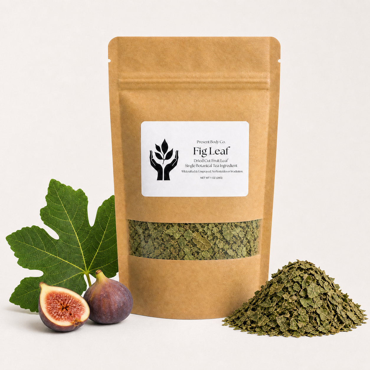Fig Leaf | Dried & Cut Leaves | Fruit Leaf Tea