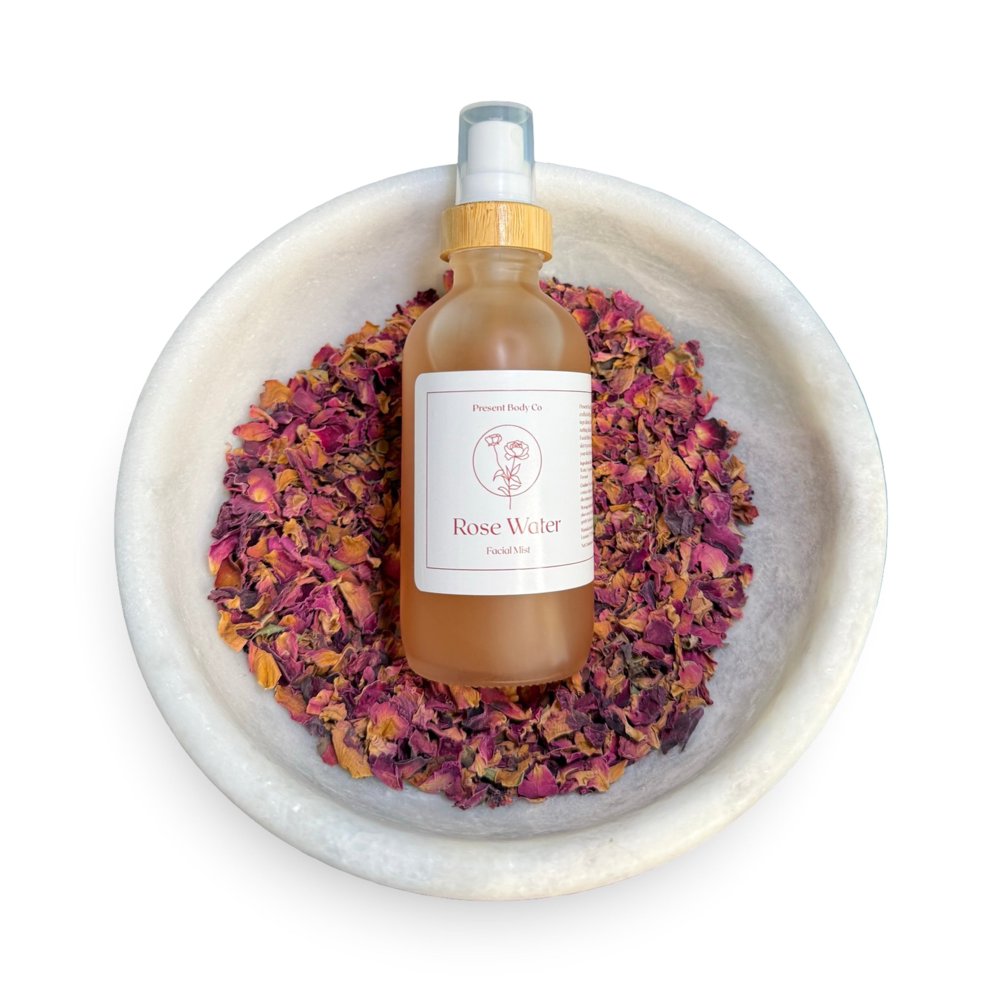 Rose Water Facial Mist | Hydrating Rose Toner for All Skin Types