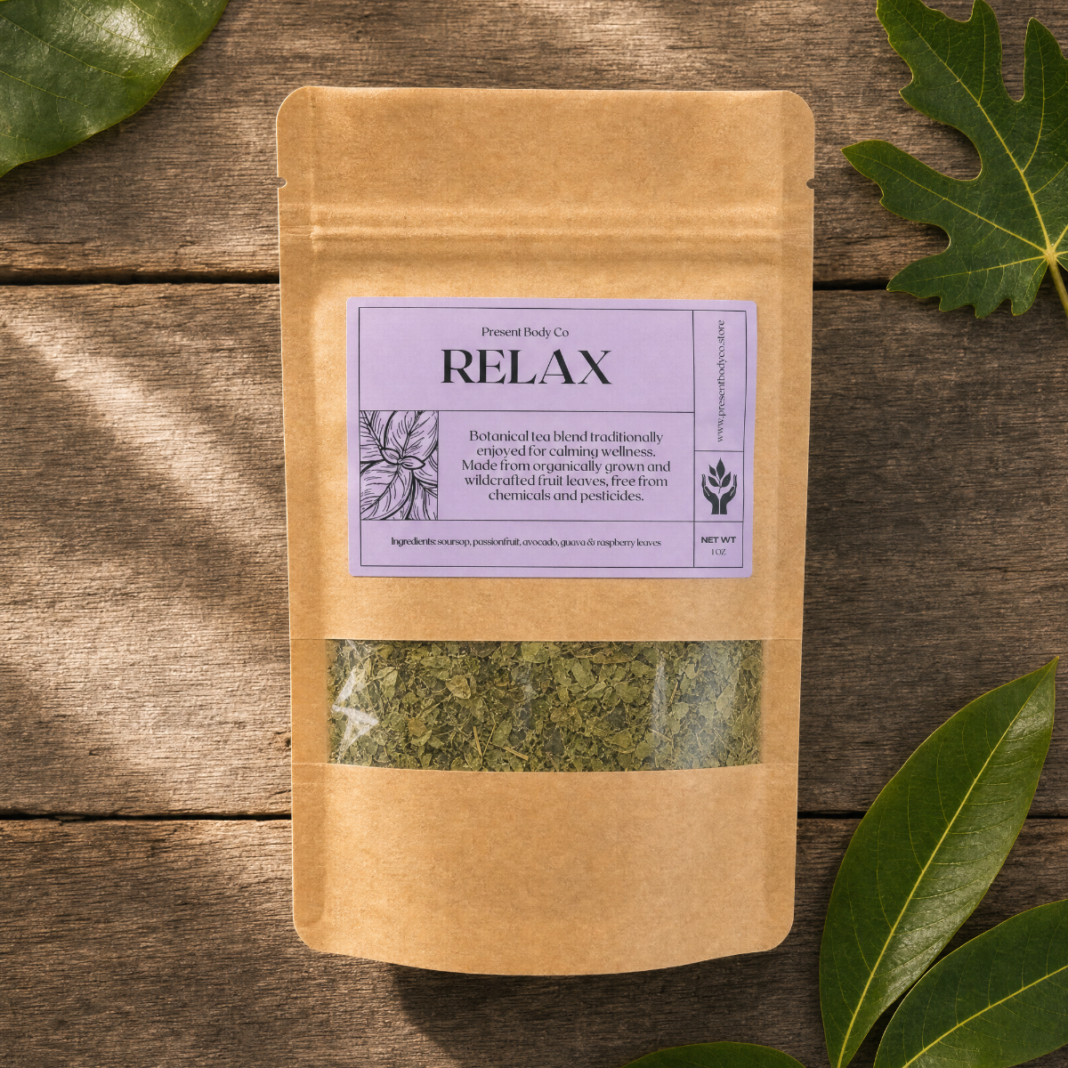 Relax | Fruit Leaf Tea | Calming & Relaxation Blend